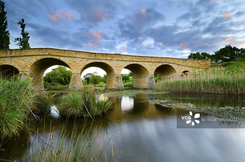 里士满桥，塔斯马尼亚图片素材