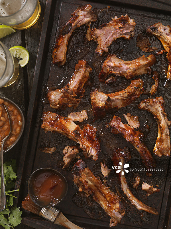 烤肋排图片素材