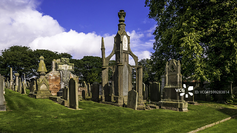 安格斯苏格兰阿布罗斯修道院图片素材