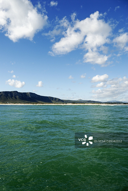 海洋与山区海岸线，南非图片素材