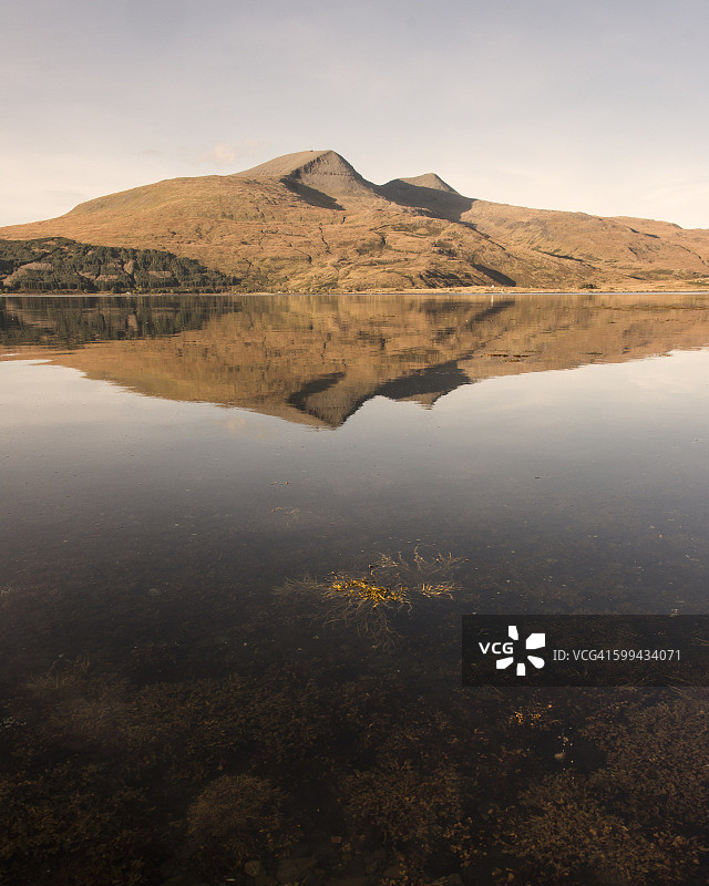 马尔岛上的本莫尔山图片素材