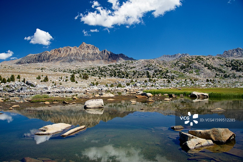 加州约翰·缪尔荒野汉弗莱斯盆地图片素材