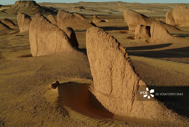 埃及，西部沙漠，吉勒夫盖比尔图片素材