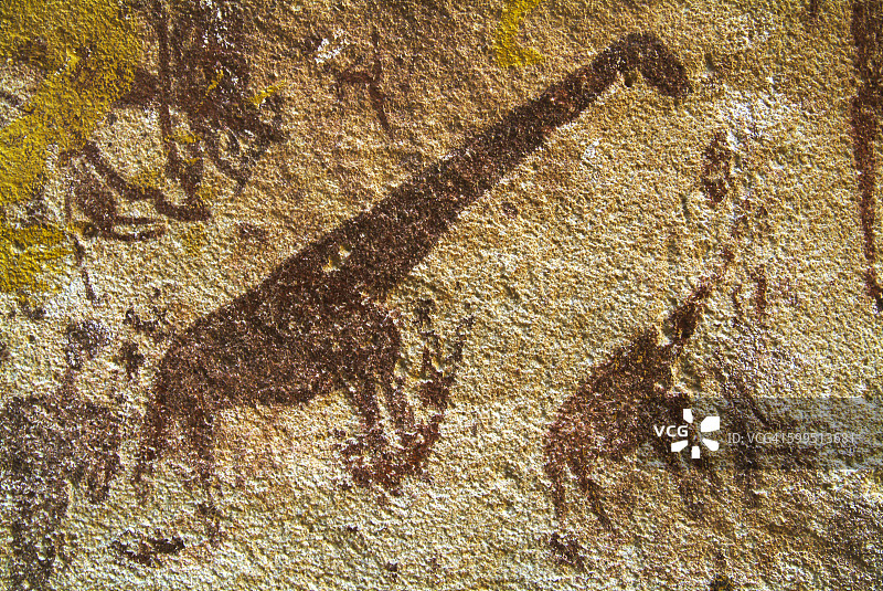 埃及，西部沙漠，吉勒夫盖比尔图片素材