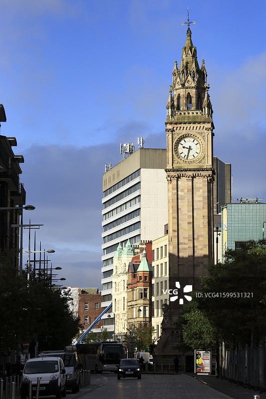 阿尔伯特纪念钟楼图片素材