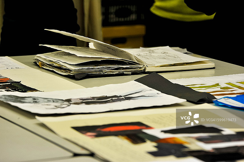 草图和情绪板图片素材