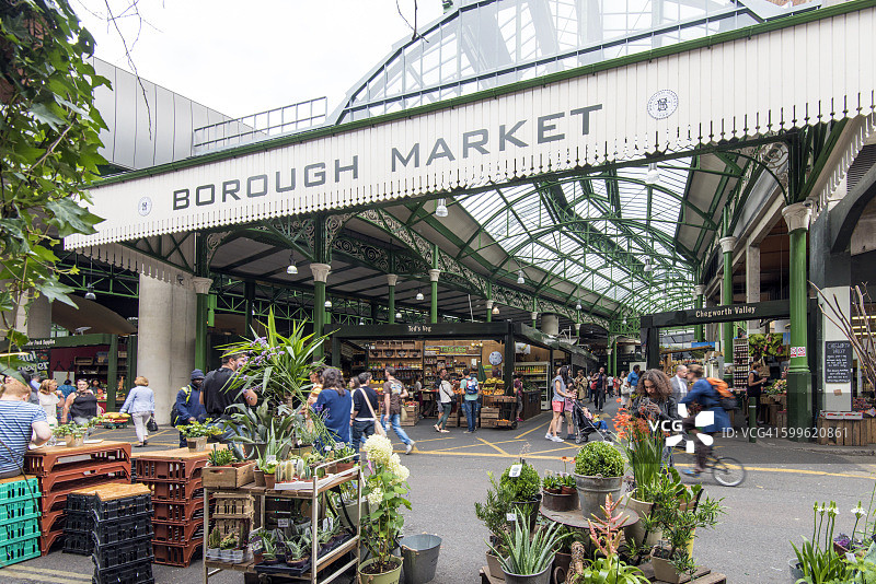 博罗市场入口图片素材