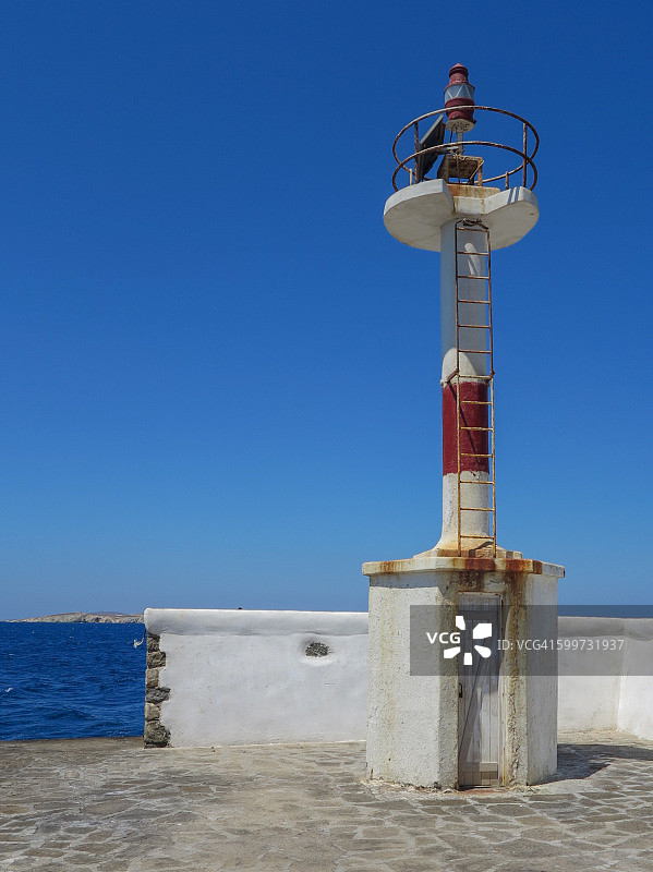 米科诺斯街景图片素材