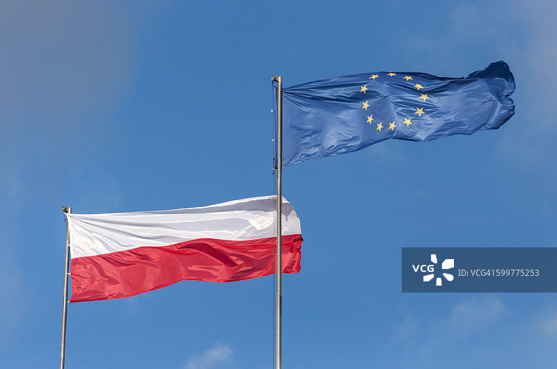 两面旗帜图片素材