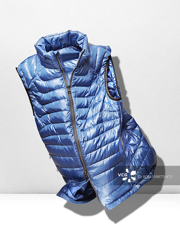 羽绒填充马甲图片素材