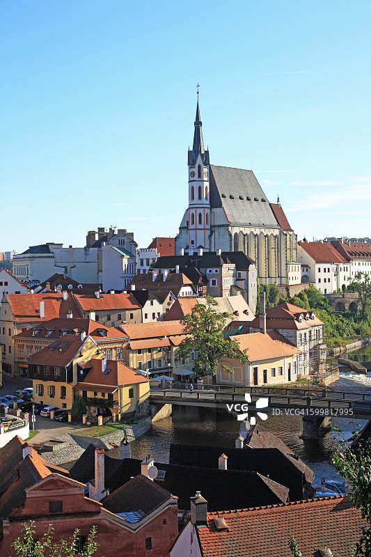 捷克共和国，克鲁姆洛夫图片素材