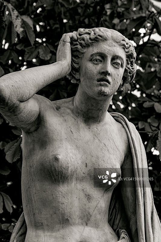 雕像的面部表情图片素材