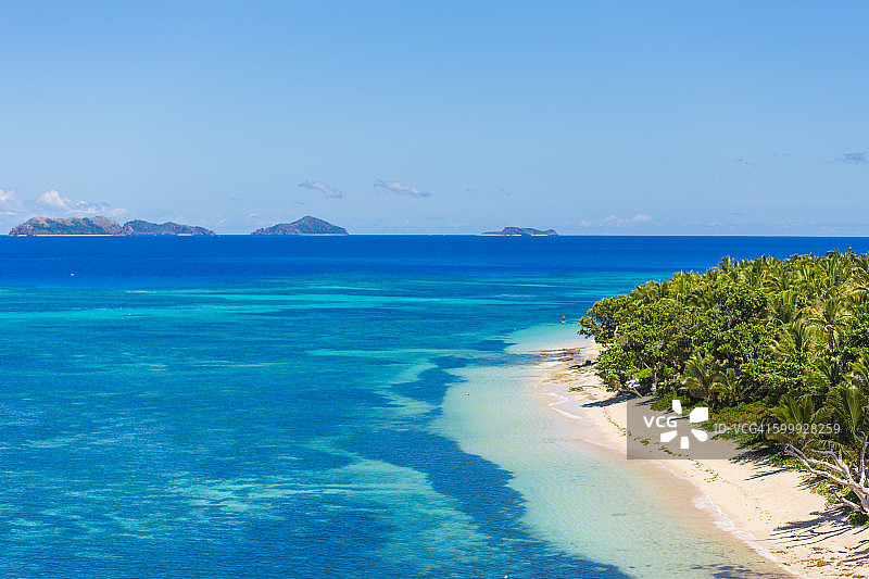 热带斐济群岛风光图片素材