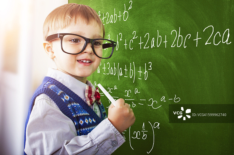 小小科学家图片素材