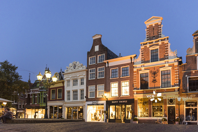 阿尔克马尔的房屋图片素材