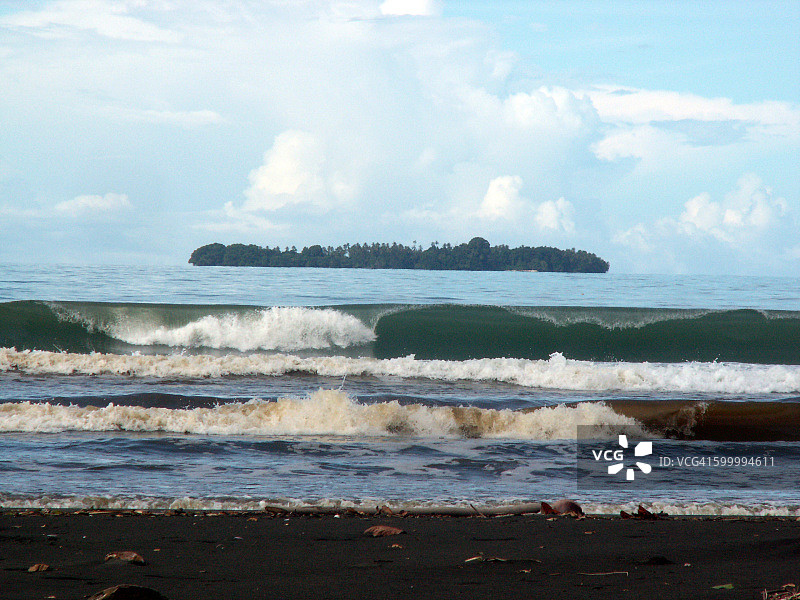 海平面上升图片素材