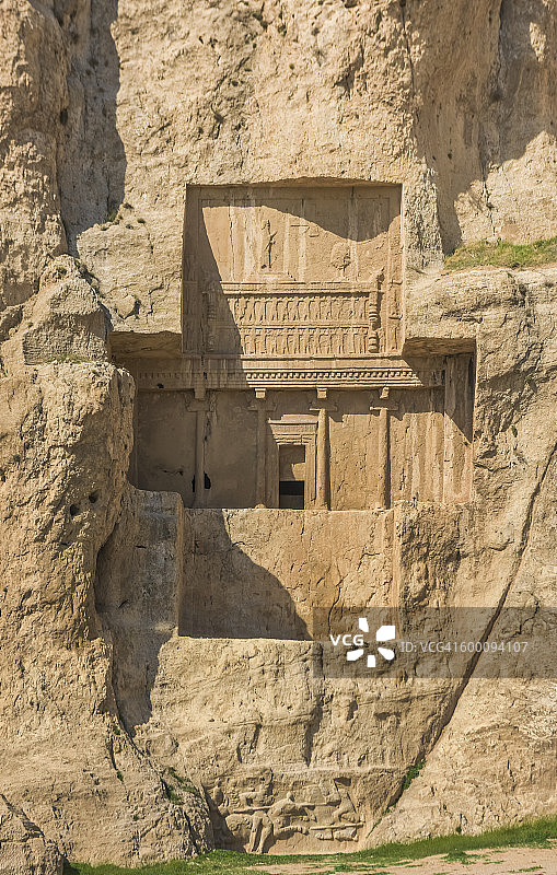 伊朗纳克什·鲁斯塔姆的国王陵墓图片素材