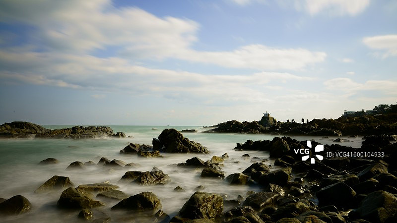 机张郡的五朗台图片素材