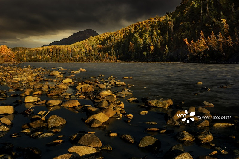 秋日之光图片素材