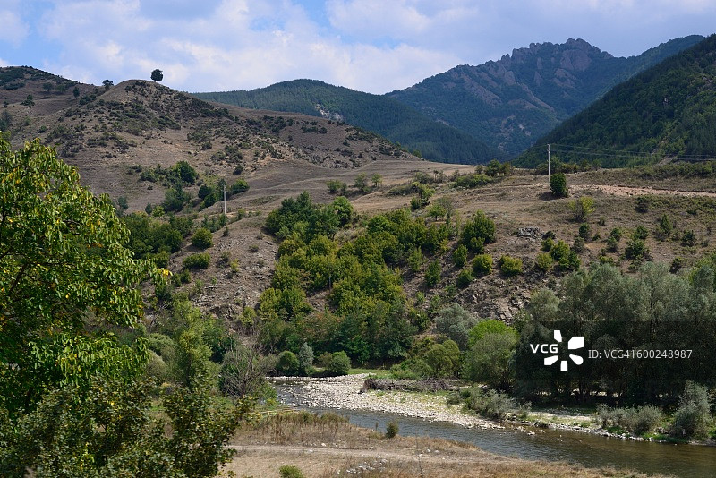 罗多彼山脉图片素材