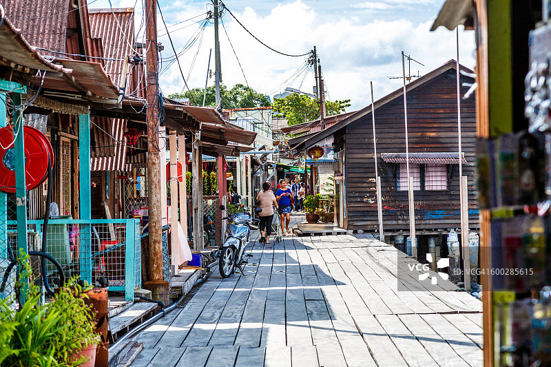 槟城姓氏桥图片素材