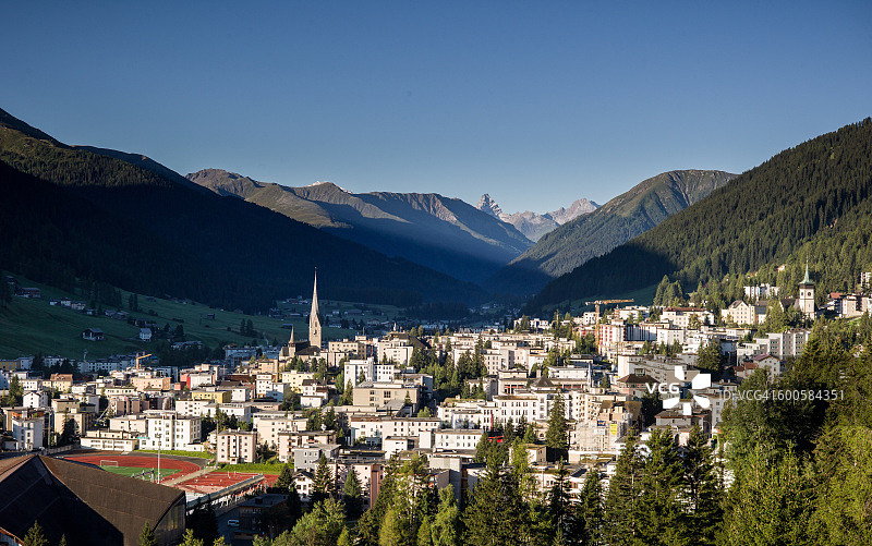 达沃斯，瑞士图片素材