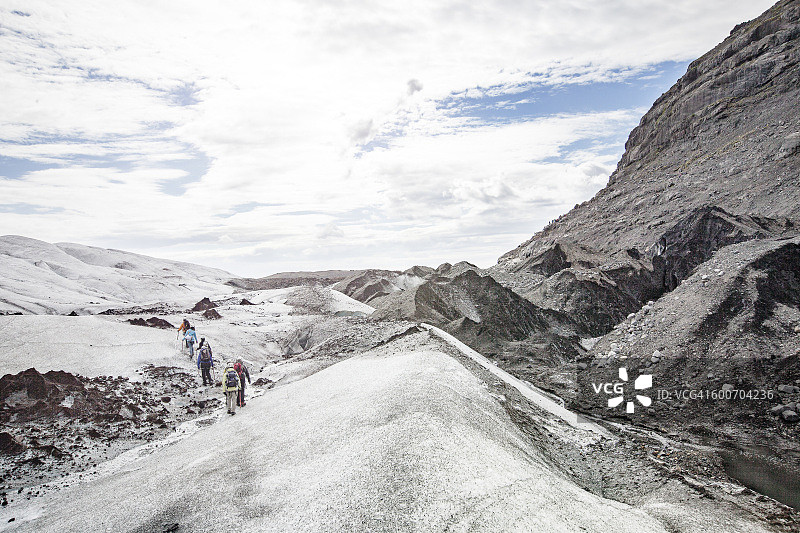冰岛的冰川图片素材