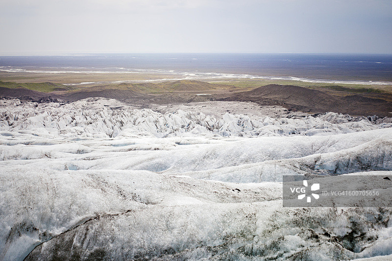 冰岛的冰川图片素材