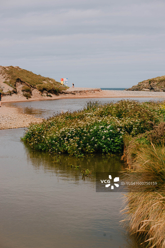 康沃尔Gwithian海滩图片素材