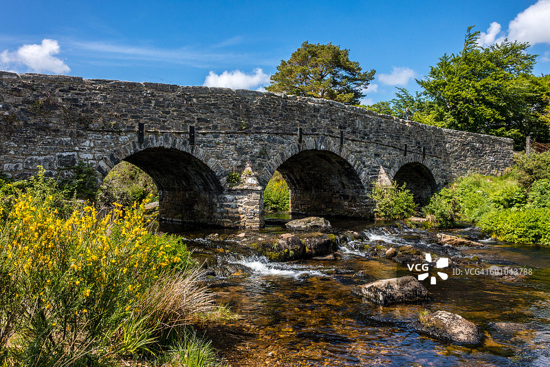 石板桥图片素材