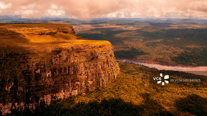 罗赖马山，委内瑞拉圭亚那图片素材
