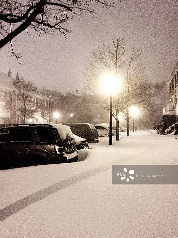 极端天气-暴风雪图片素材