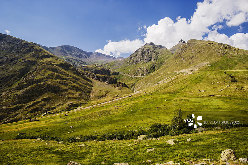 费朗山谷附近的风景图片素材