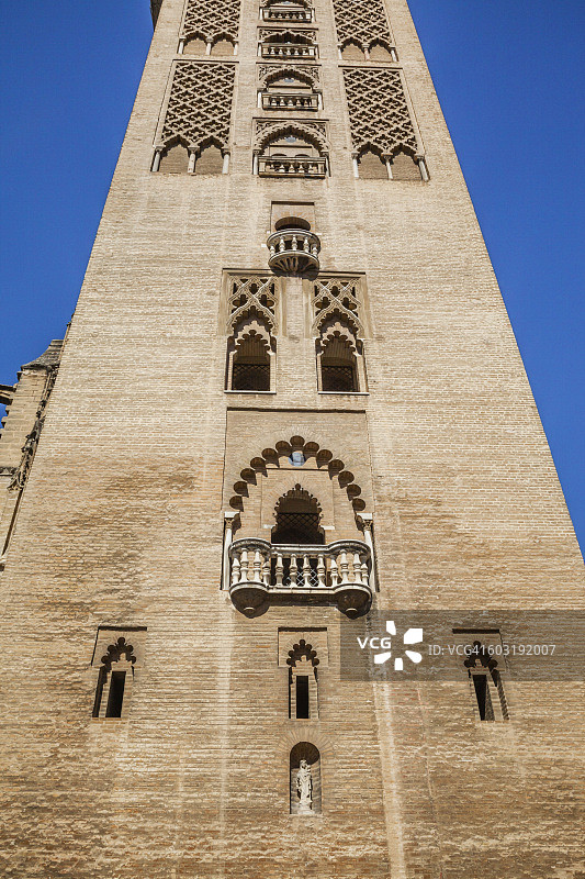 塞维利亚主教座堂的吉拉尔达塔图片素材