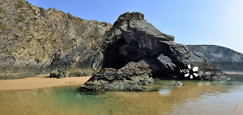 Odeceixe海滩图片素材