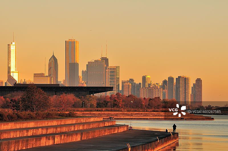 多彩的黎明图片素材