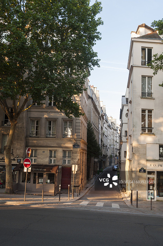 巴黎拉丁区街景图片素材