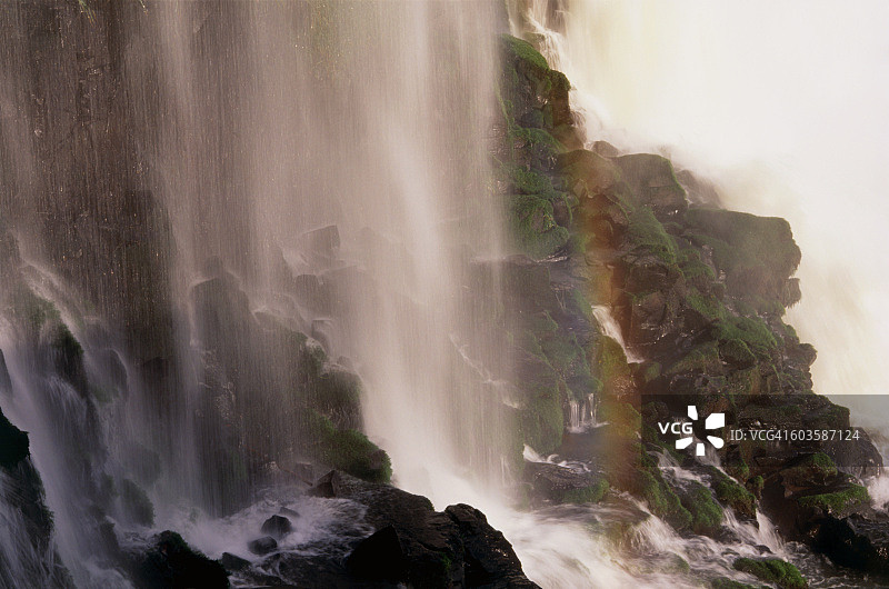 巴西伊瓜苏国家公园的伊瓜苏瀑布图片素材