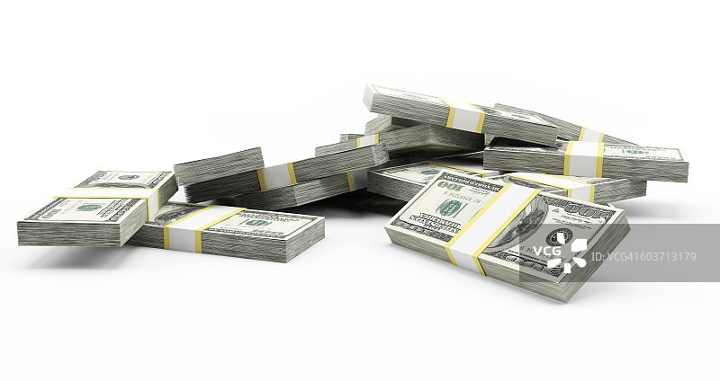 美元票据，插图图片素材