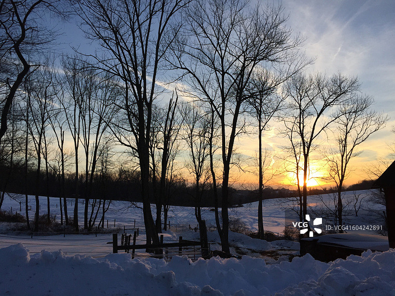 极端天气-暴风雪图片素材