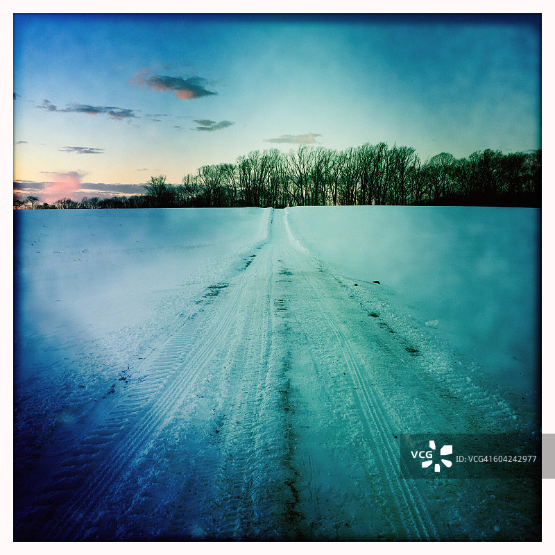 极端天气-暴风雪图片素材