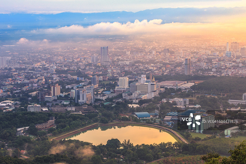合艾市日落图片素材