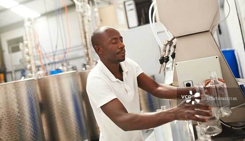 瓶中的完美工艺图片素材