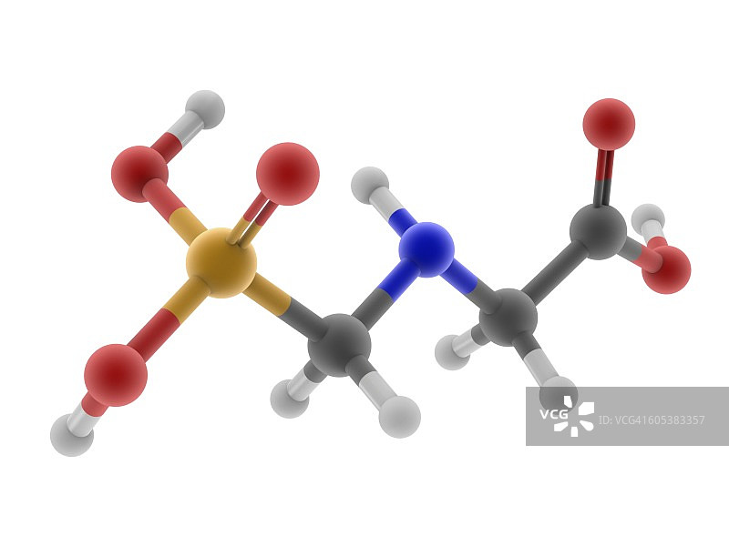 草甘膦除草剂分子图片素材
