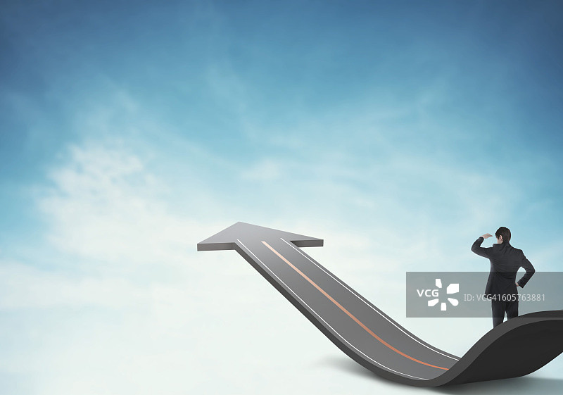 正在看目标的商人图片素材