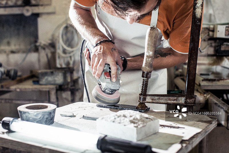 石匠在工作图片素材