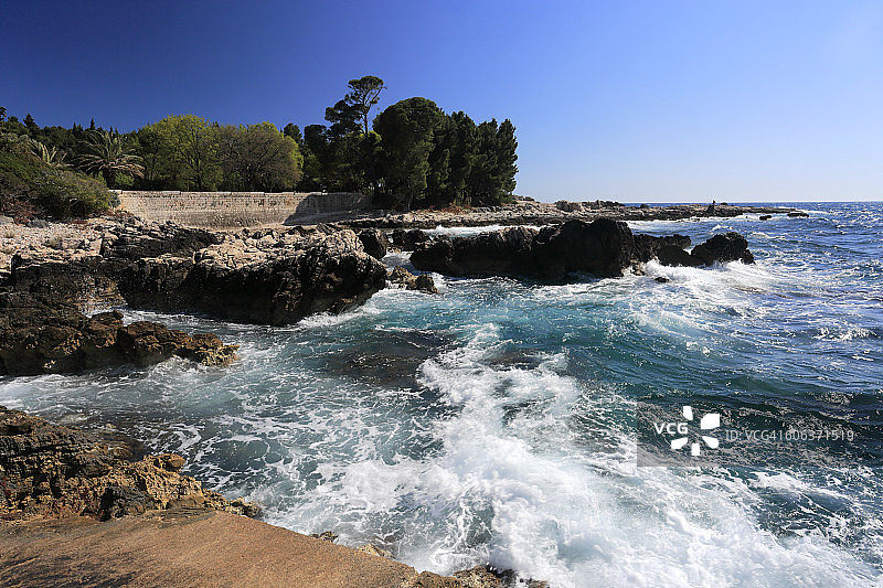 洛克鲁姆岛的夏日景色图片素材