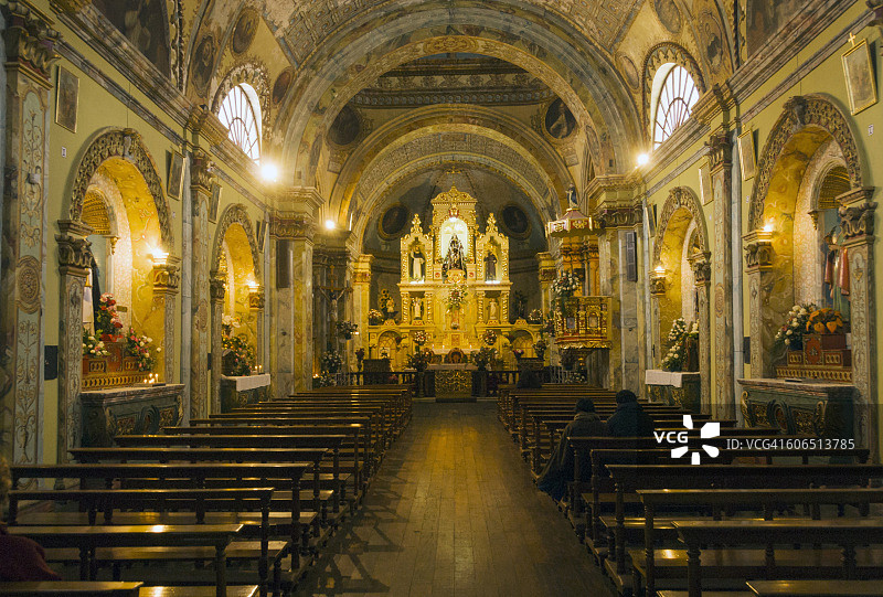 圣多明各教堂中殿图片素材