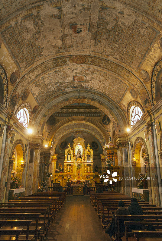 圣多明各教堂中殿图片素材