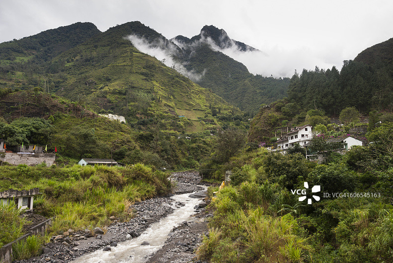 帕斯塔萨河峡谷风光图片素材